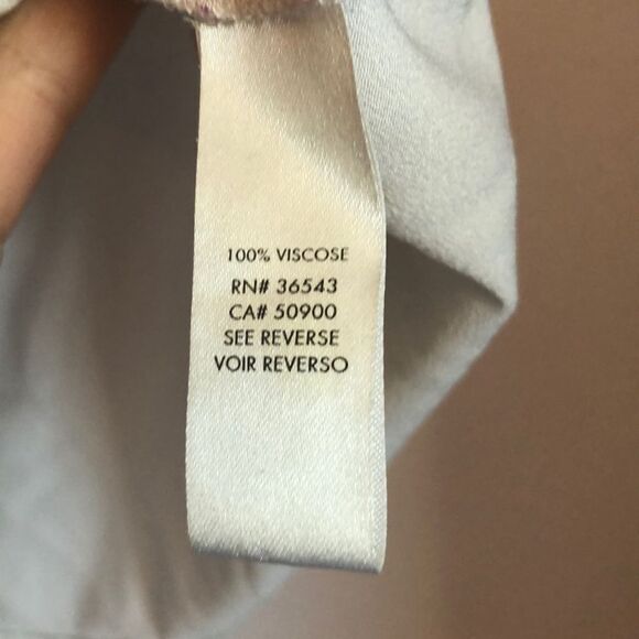 Calvin Klein multi colored silky tank top - Picture 5 of 7